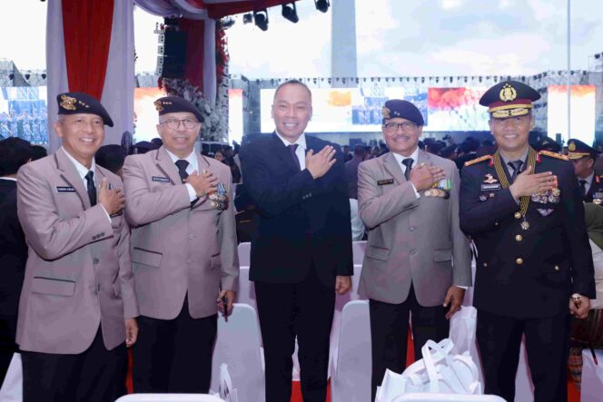 
					Hadiri Puncak HUT Bhayangkara ke-78 di Monas, Rivan A. Purwantono Apresiasi Transformasi dan Inovasi Polri