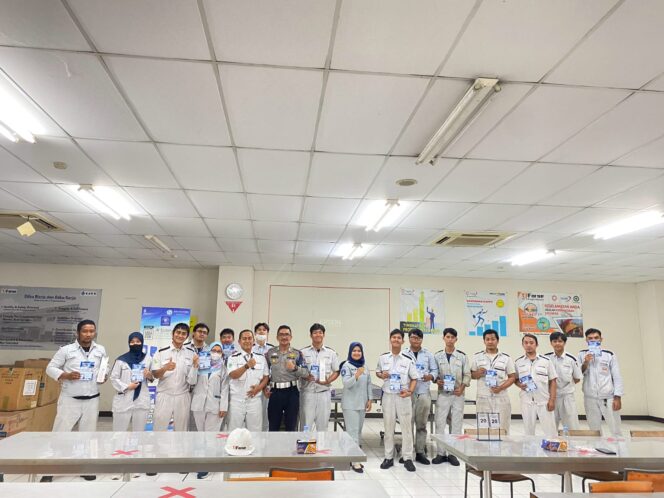 
					Jasa Raharja Karawang Sosialisasikan Aplikasi Jr Safety Road Dan Kampanye Keselamatan Berlalu Lintas Di Pt Tjforge Indonesia