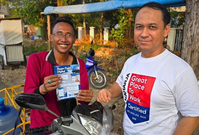 
					Jasa Raharja Indramayu Sosialisasikan Pembayaran Pajak Digital dengan Bagikan Flyer kepada Masyarakat