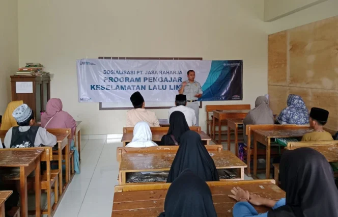 
					Jasa Raharja Adakan Kegiatan PPKL di DTA Miftahul Huda Kota Tasikmalaya