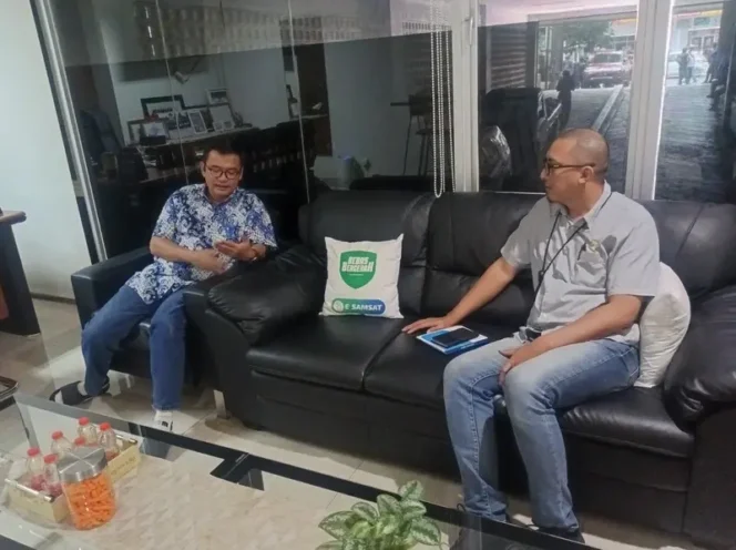 
					Koordinasi Jasa Raharja Bandung dengan Kepala P3D Wilayah Kota Bandung I Pajajaran Evaluasi Pendapatan 2024 dan Target 2025