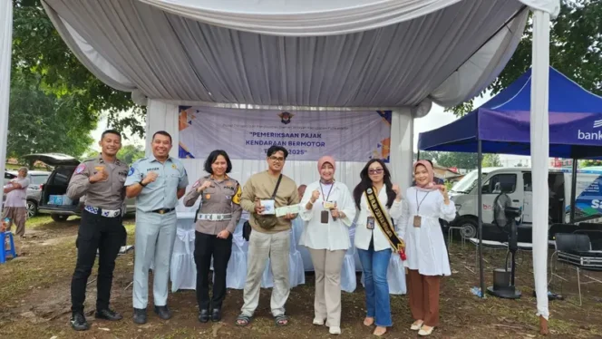 
					Operasi Gabungan Pemeriksaan Pajak Kendaraan Bermotor  Samsat Kabupaten Purwakarta