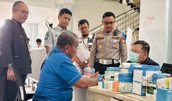 
					Jasa Raharja Gelar Pemeriksaan Kesehatan Gratis bagi Pengemudi & Awak Bus di Terminal Jatijajar