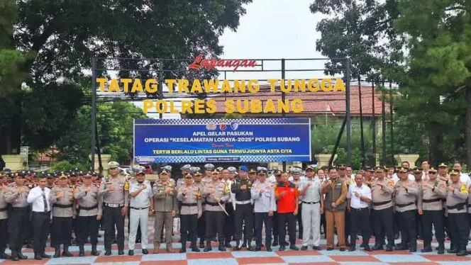 
					Jasa Raharja Purwakarta Menghadiri Apel Gelar Pasukan Operasi Keselamatan LODAYA 2025 DI POLRES SUBANG