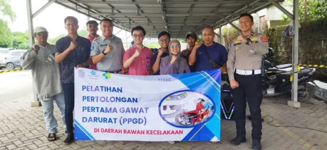 
					Jasa Raharja Bersama Satlantas Polres Purwakarta dan Siloam Hospital  melaksanakan kegiatan PPGD di Wilayah Rawan Kecelakaan