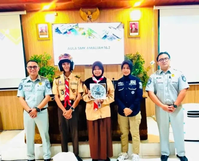 
					Jasa Raharja Bogor Edukasi Keselamatan Berkendara dan Pertolongan Darurat di SMK Amaliyah Ciawi