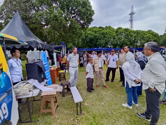 Jasa Raharja Bandung Hadirkan Pemeriksaan Kesehatan dan Pengobatan Gratis dalam Acara Gerakan Pangan Murah