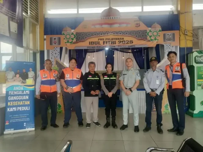 
					Jasa Raharja Adakan Pengobatan Gratis di Terminal Tipe A Kota Sukabumi untuk Tingkatkan Kesehatan Pengguna Jalan