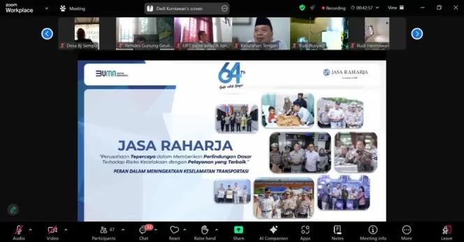 
					Jasa Raharja Cabang Bogor Sosialisasikan Peran & Program Pembebasan Tunggakan Pajak Kendaraan Bermotor secara Online 