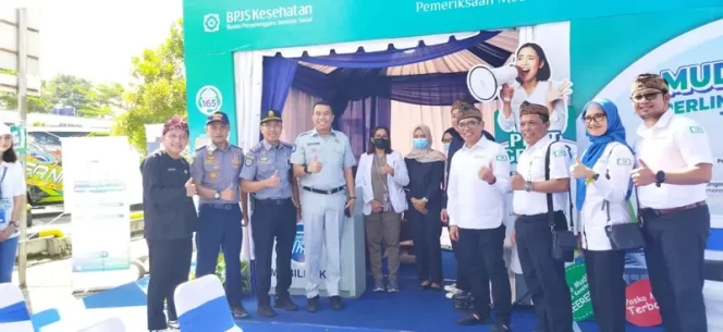 
					Kepala Cabang Jasa Raharja Purwakarta Hadiri Pembukaan Posko Mudik BPJS Kesehatan di Rest Area KM 88 Travoy Tol Cipularang