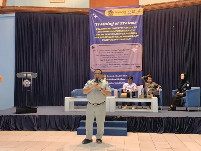 
					Sosialisasi Pajak Kendaraan Bermotor dan Keselamatan Berlalu Lintas kepada Mahasiswa dan Akademisi