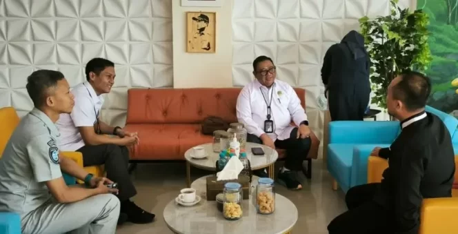 
					Kepala Jasa Raharja Cabang Sukabumi Lakukan Kunjungan Koordinasi ke Kepala P3DW Cianjur