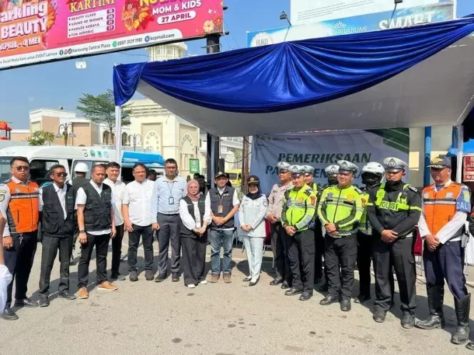 
					Sinergi Jasa Raharja Dukung Operasi Pemeriksaan Kendaraan Bermotor di Wilayah Karawang