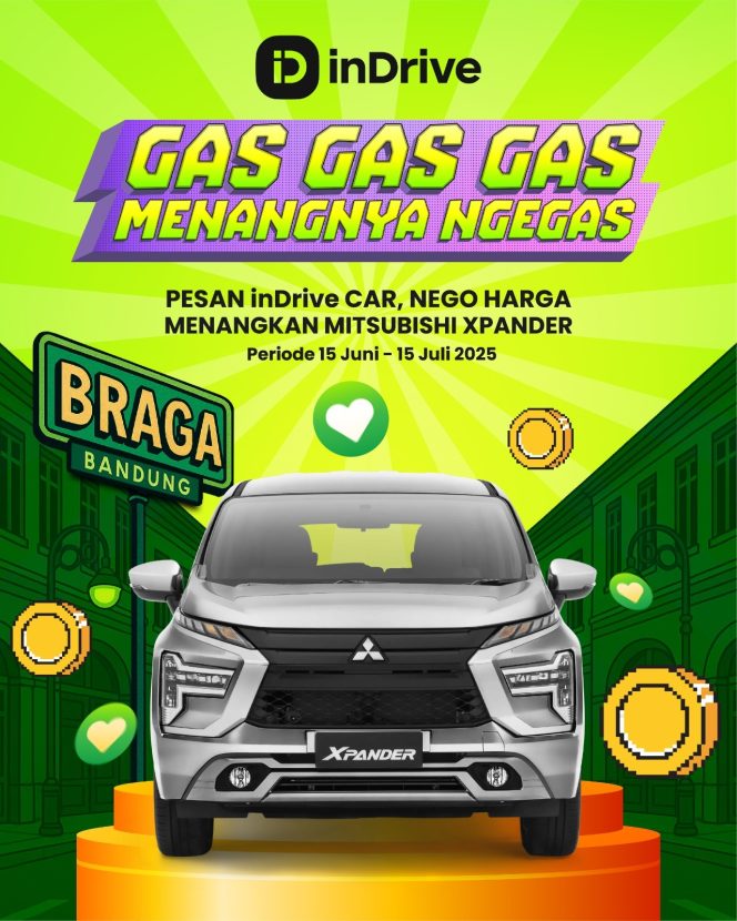 
					Apresiasi untuk Pengguna Setia, inDrive Gelar Kampanye “Gas Gas Gas Menangnya Ngegas”