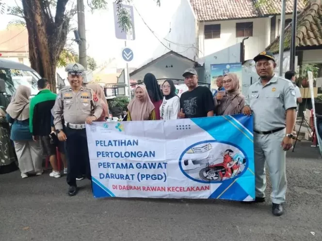 
					Jasa Raharja Cabang Purwakarta Gelar Kegiatan PPGD di Wilayah Sukatani