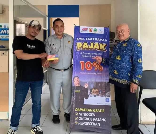 
					Jasa Raharja Karawang Dan Planet Ban Bersinergi Apresiasi Masyarakat Taat Pajak
