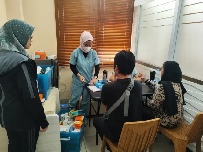 Jasa Raharja Kanwil Jabar Adakan Layanan Kesehatan Gratis di Samsat Kabupaten Bandung II Soreang