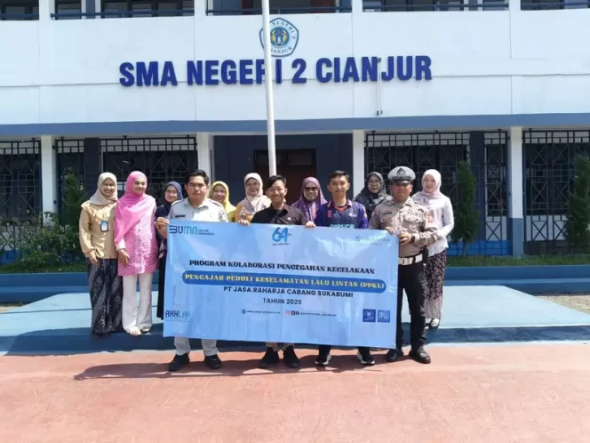 
					Perkuat Budaya Tertib Lalu Lintas, Jasa Raharja  Sukabumi Gandeng Tenaga Pendidik