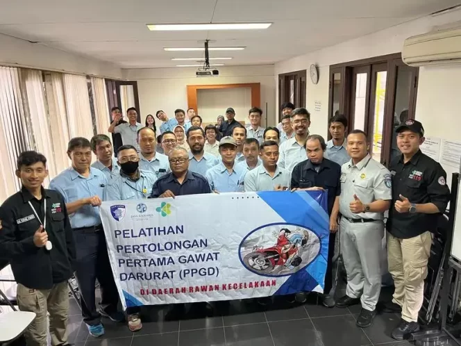 
					Sosialisasi  Penjaminan Korban Kecelakaan Lalu Lintas dan Pertolongan Pertama Gawat Darurat di PT Ayoetex di Kota Cimahi