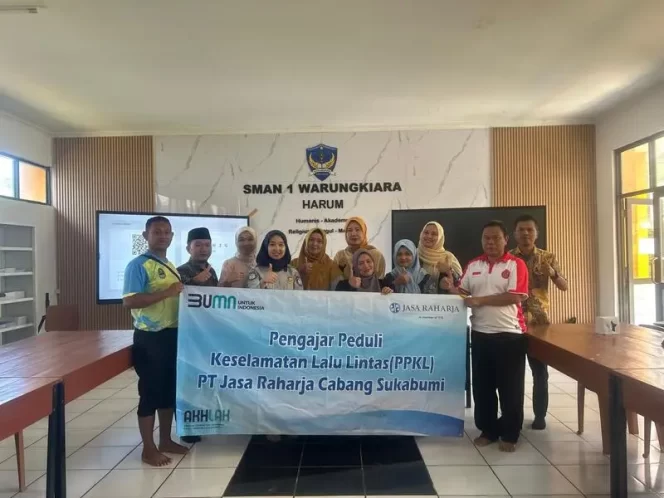 
					Perkuat Budaya Tertib Berlalu Lintas Jasa Raharja Sukabumi Gelar Kegiatan PPKL Di SMAN 1 Warung Kiara