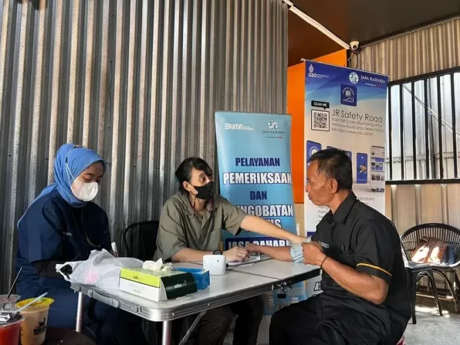 
					Pastikan Kondisi Awak Angkutan Fit, Jasa Raharja Kanwil Jawa Barat Gelar Pemeriksaan Kesehatan Gratis di PO Patriot Pariwisata