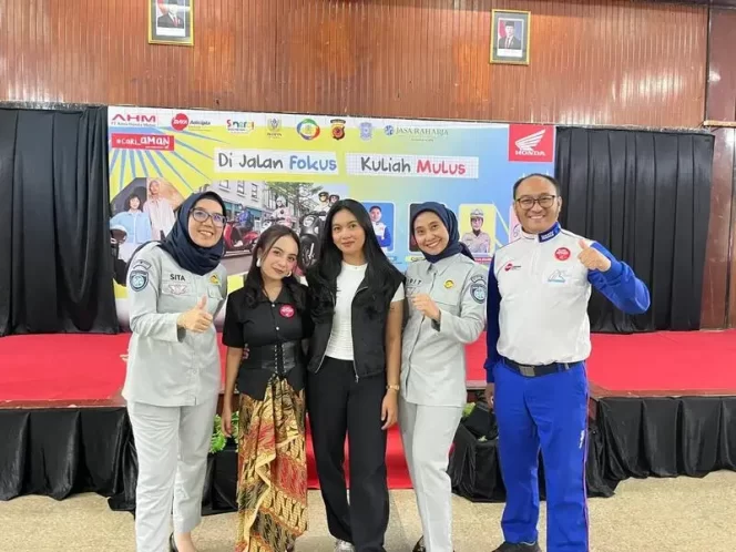 
					Jasa Raharja Jawa Barat dan PT Daya Adicipta Motora Gelar Seminar Safety Riding di Universitas  IKOPIN