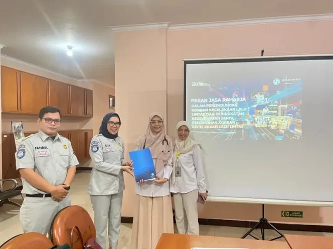 
					Jasa Raharja Melakukan MOU Dengan Klinik Utama Pindad Lembang Kabupaten Bandung Barat