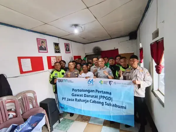 Jasa Raharja Sukabumi Gelar Pelatihan PPGD di Kecamatan Nagrak untuk Tingkatkan Penanganan Korban Laka Lantas
