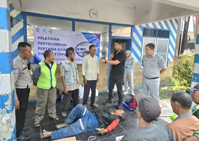 
					Jasa Raharja Cabang Cirebon Gelar Pelatihan Pertolongan Pertama Gawat Darurat (PPGD) di Kec Dukupuntang Kab Cirebon