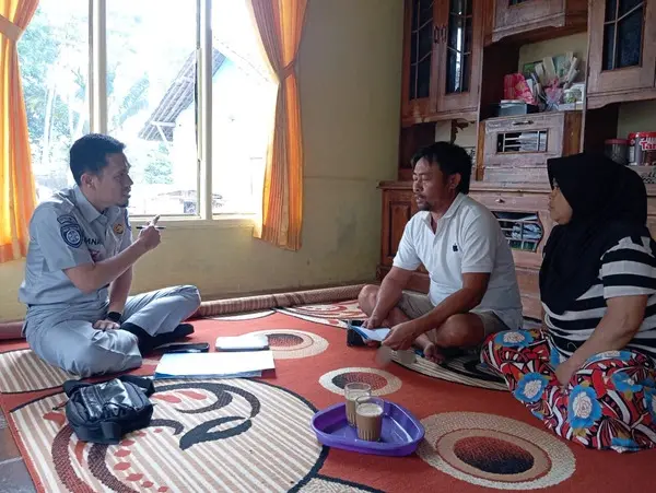 PT Jasa Raharja Cabang Tasikmalaya Laksanakan Kegiatan Survey Klaim Pasca Bayar kepada Ahli Waris Korban Kecelakaan di Majalengka