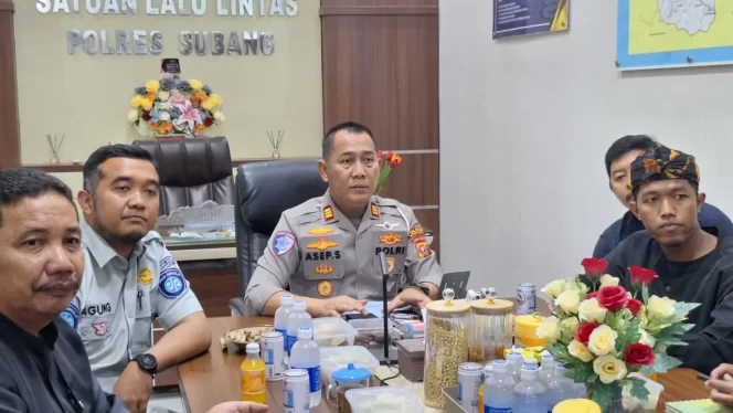 Forum Keselamatan Lalu Lintas (FKLL) Subang Bersama Mitra Terkait Bahas Program Peningkatan Keselamatan Lalu Lintas