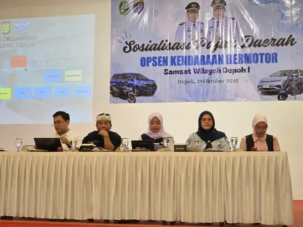 Tingkatkan Kepatuhan Wajib Pajak Kendaraan, Jasa Raharja Bogor Bersama Mitra Edukasi Pajak Kendaraan di Kecamatan Cilodong