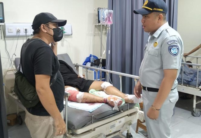 
					Jasa Raharja Cabang Sukabumi Proaktif Kunjungi Korban Laka Lantas di RSUD Sayang Cianjur
