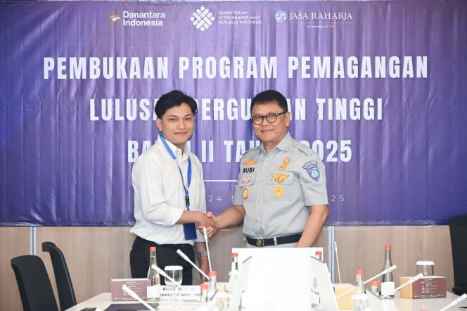 
					Jasa Raharja Dukung Penguatan Kompetensi SDM Lewat Program Pemagangan Lulusan Perguruan Tinggi Tahun 2025