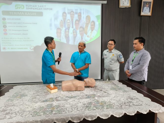 
					Jasa Raharja Bogor Menggelar Safety Campaign Dengan Melibatkan Perangkat Kecamatan Sukmajaya Sebagai Agen Keselamatan