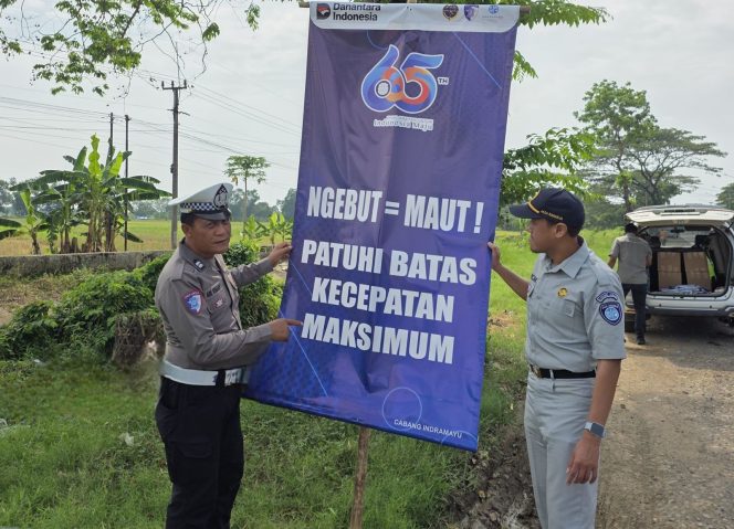 
					Jasa Raharja Bersama Polres Indramayu Tanggulangi Fatalitas Angka Kecelakaan di Wilayah Kecamatan Jatibarang