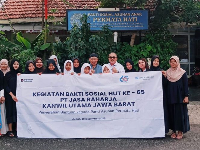 
					Jasa Raharja Jawa Barat Serahkan Bantuan Sosial kepada Panti Asuhan Anak Permata Hati