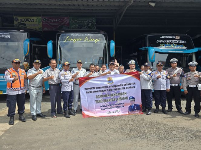 
					Pastikan Keselamatan Angkutan Nataru, Jasa Raharja Cabang Cirebon Gelar Ramp Check di PO Bus Kab Cirebon