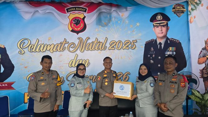 
					Jasa Raharja Kanwil Jawa Barat Lakukan Aksi Simpatik di Pos Pengamanan Nataru 2025–2026 Pos Cileunyi Kab Bandung