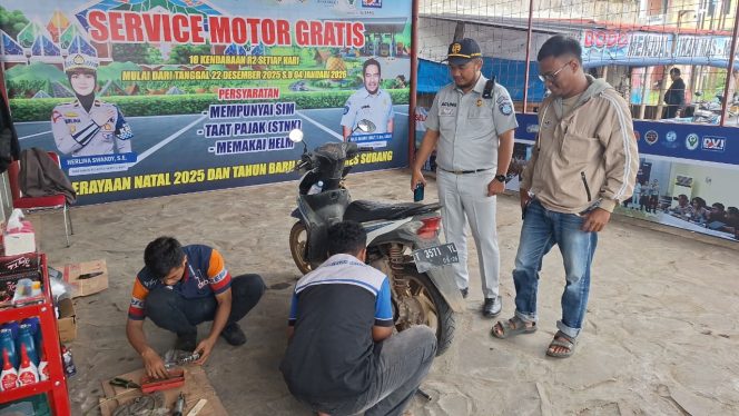 
					Tingkatkan Keselamatan Mudik Nataru, Jasa Raharja dan Polres Subang Hadirkan Pos Pelayanan Terpadu di Tanjungwangi
