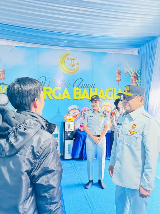 
					Direktur Keuangan Jasa Raharja Apresiasi Kesiapan Fasilitas Layanan di Pos Gedung Juang Bekasi