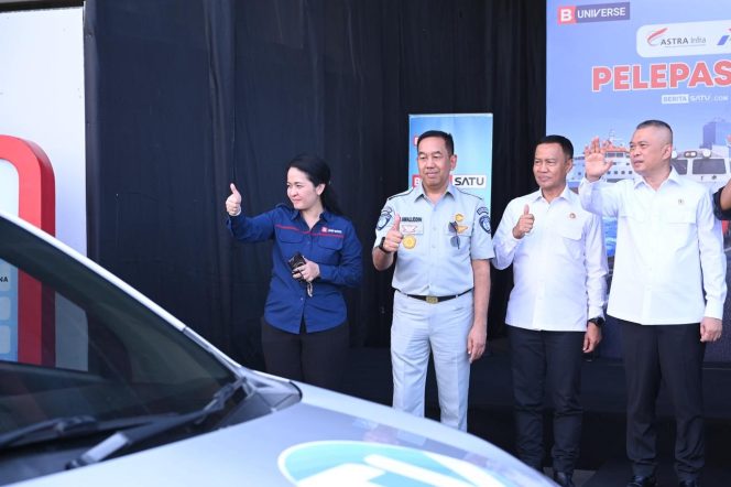 
					Jasa Raharja Hadiri Pelepasan Tim Liputan Mudik B-Universe 2026, Dukung Informasi Publik yang Akurat dan Keselamatan Berkendara selama Idulfitri 2026