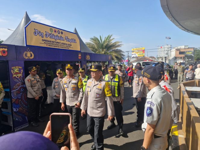 
					Jasa Raharja Sukabumi Dampingi Kunjungan Supervisi Mabes Polri di Pos Pelayanan Terpadu Tugu Gentur Cianjur