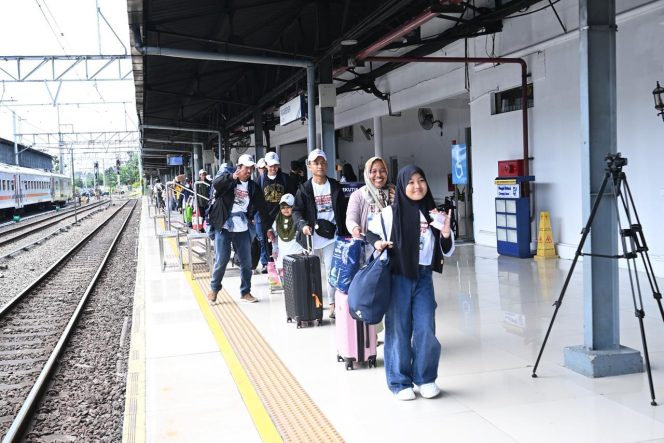 
					Jasa Raharja Berangkatkan Ribuan Pemudik dari Stasiun Pasar Senen Jakarta melalui Program Mudik Gratis BUMN 2026