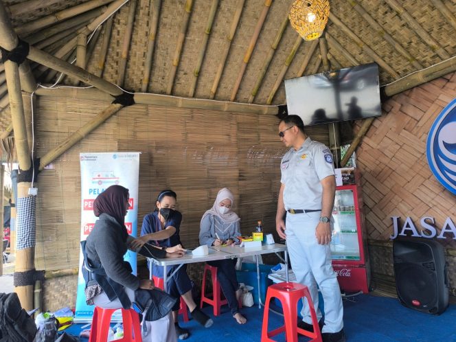 
					Jasa Raharja Jabar Gelar Pengobatan Gratis MUKL di Sejumlah Titik Strategis Selama Arus Mudik Lebaran 2026