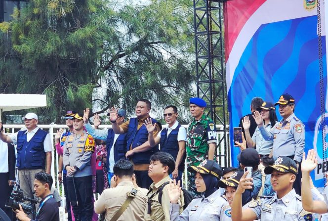 
					Jasa Raharja Bogor Turut Sukseskan Mudik Gratis dengan Pemeriksaan Kesehatan di Stadion Pakansari, Cibinong