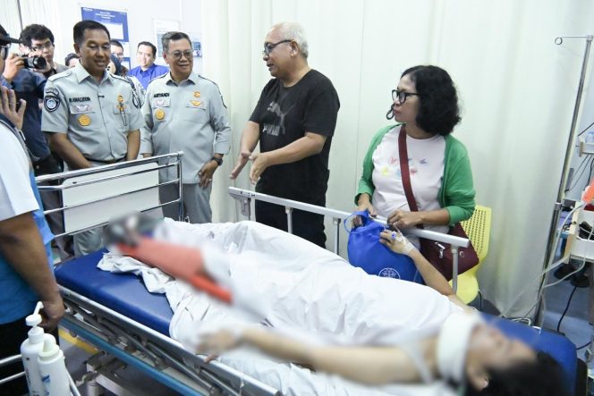 
					Tinjau Korban Kecelakaan Kereta di Bekasi, Jasa Raharja Telah Terbitkan Jaminan Biaya Perawatan ke 8 RS