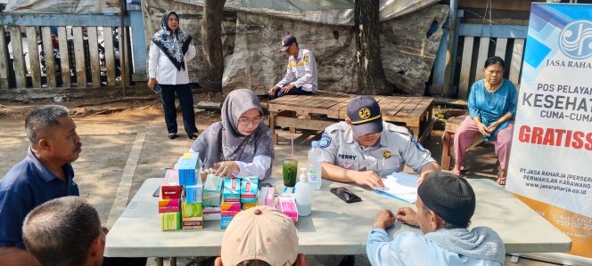 
					Jasa Raharja Karawang Berikan Pelayanan Kesehatan Gratis Bagi Pengguna Terminal Tanjungpura