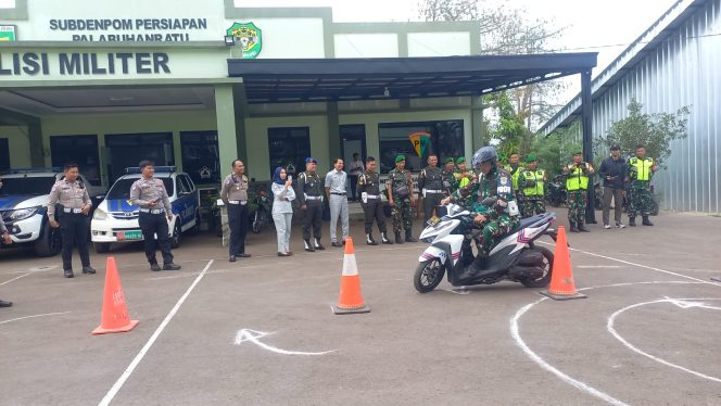 
					Jasa Raharja Sukabumi Hadiri Sosialisasi Safety Riding Bagi Personel Kesatuan Angkatan Darat Di Subdenpom Persiapan Pelabuhan Ratu