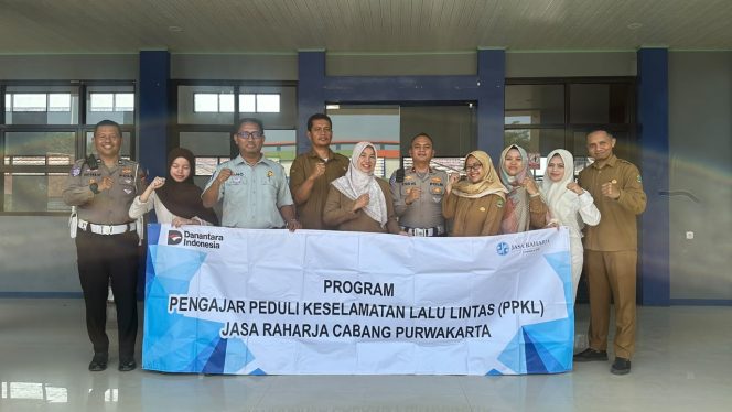 
					Jasa Raharja Purwakarta Bersama Polres Gelar Program Pengajar Peduli Keselamatan dan Safety Campaign di SMK